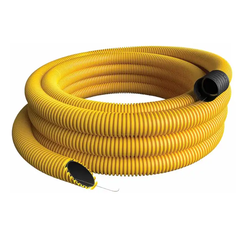 Endast denna vecka Kabelskyddsrör Med Dragtråd, SRN, 50/40mm, Gul, Malmbergs 0666716