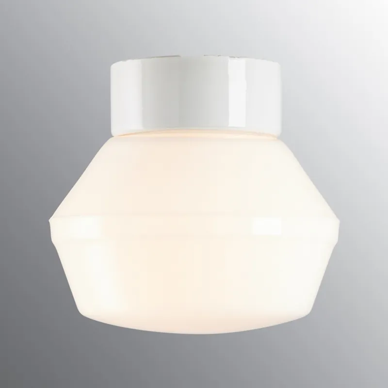Beställ idag Porslinsarm Tak, 230V, 75W, IP20, E27, Vit, IFÖ ELECTRIC