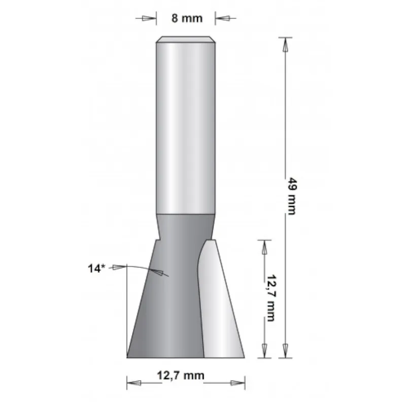 Avgradnings Sinkfräs 104°, HiKOKI 754089 Lägg i varukorgen