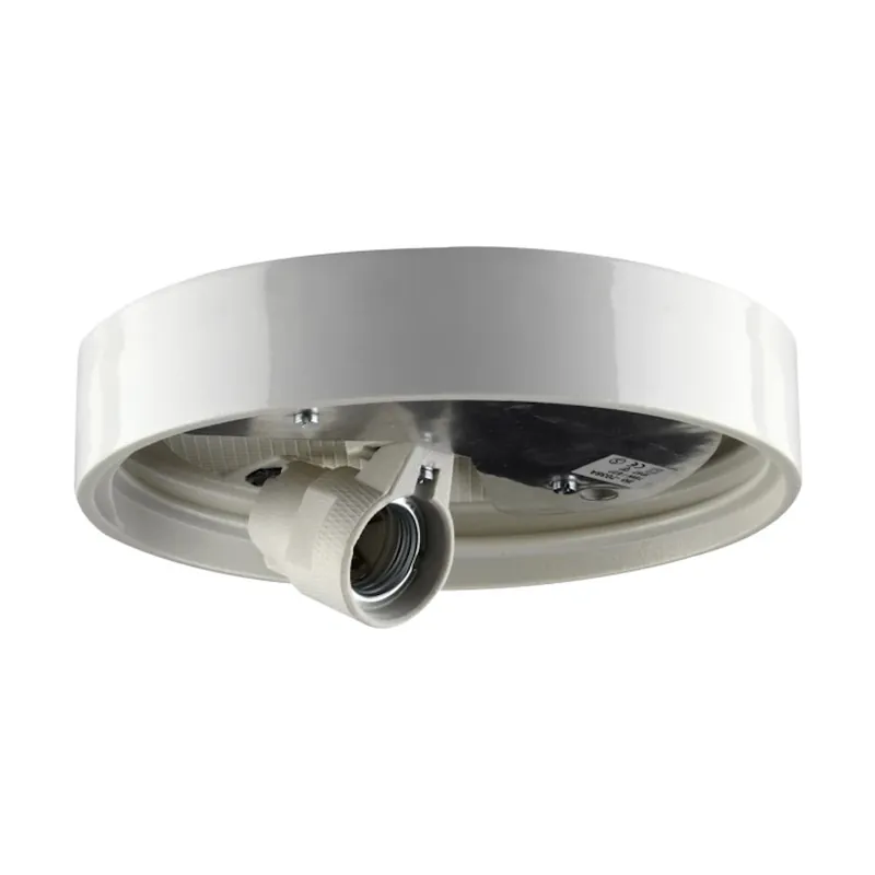 Sockel, Rak, 230V, IP44, E27, Vit, IFÖ ELECTRIC Snabb frakt