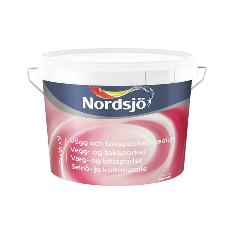 risnedsättning Lättspackel Medium Original Vägg & Tak In 10L, Nordsjö 5216482