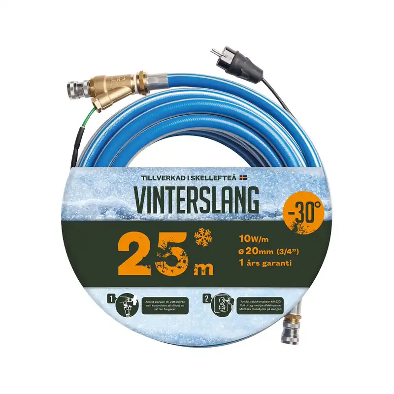 Sänkt pris Vinterslang, 11W/m, 25m, Malmbergs 9989015