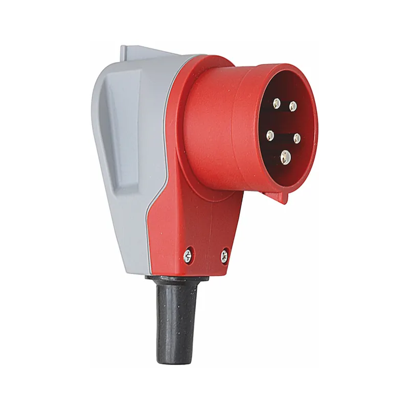 Stickpropp, Vinklat 400V, 16A, 3P+N+Jord, 6H, IP44, Malmbergs 2428741 Rabatter