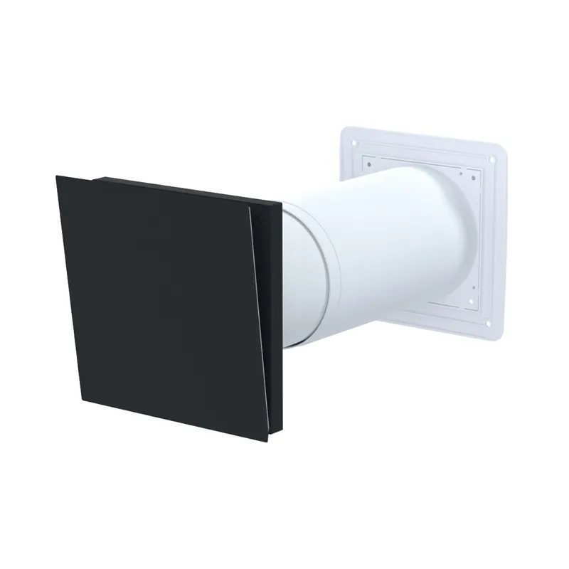 Väggventil TL100DE Svart, Fresh 629704 Köp nu