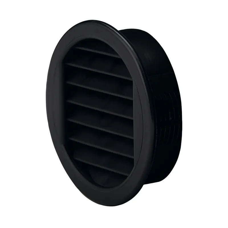 Begränsad tid Ventilgaller Skåp 50mm, Svart, 4st, Fresh