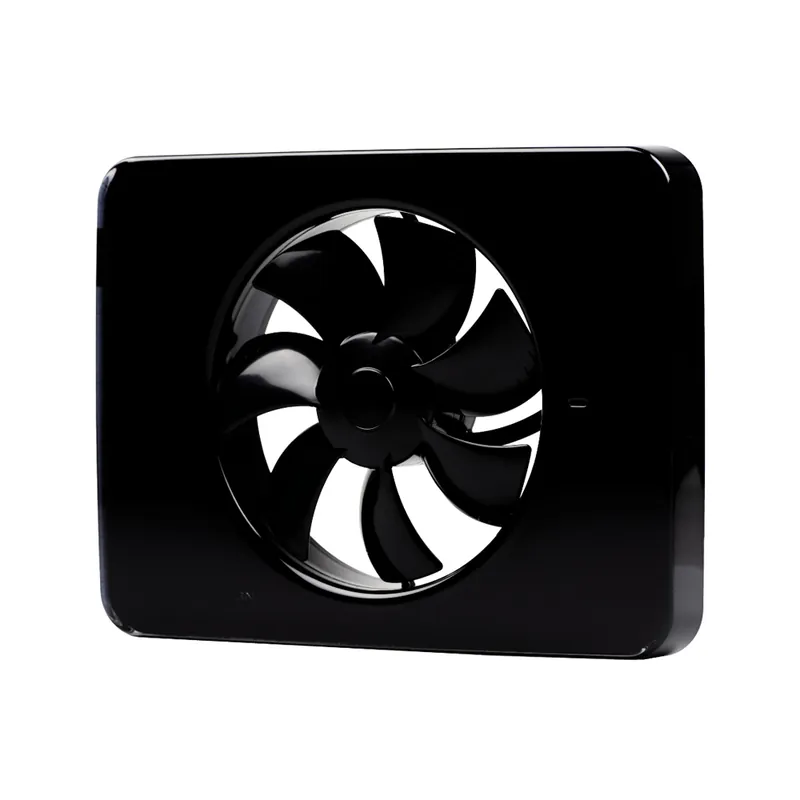 Badrumsfläkt Intellivent S, Svart, Fresh Extra rabatt