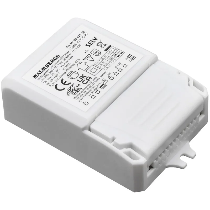 LED-Driver, Konstantström, 220-240V, IP20, Malmbergs 9952130 Köp online