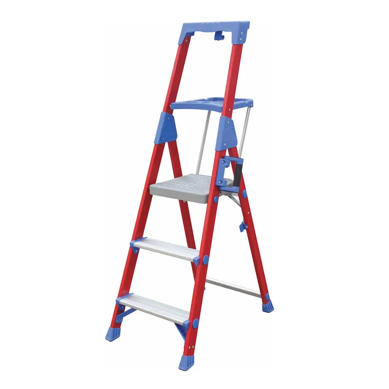 Glasfibertrappstege Med Verktygshylla, 3 Steg, Malmbergs 1652746 Erbjudandepris