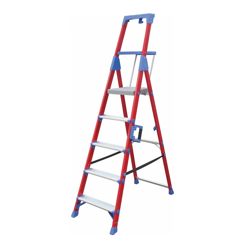 Nyhet Glasfibertrappstege Med Verktygshylla, 5 Steg, Malmbergs 1652747