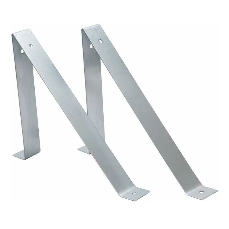 Säker betalning Väggkonsol Varmförzinkad, 45°/90°, 2st, Malmbergs 7910438