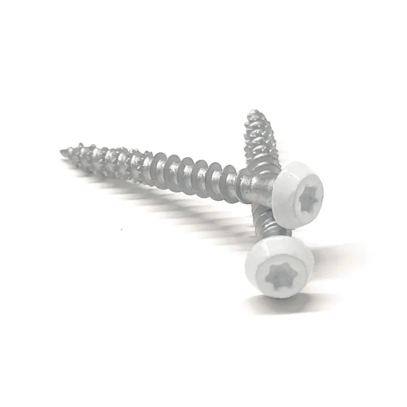 Sista chansen Ankarskruv C4, 4,8x40mm, Vit, 100st, Fast