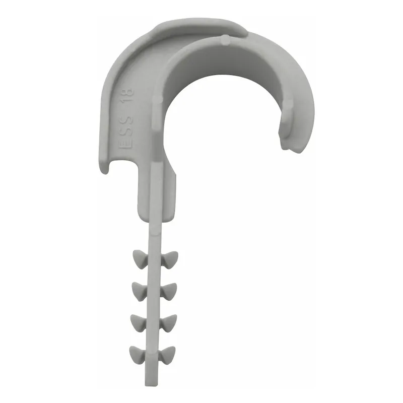 Nyhet Kabel Och Rörfäste ESS, 20-25mm, Grå, 200st, Malmbergs 1500278