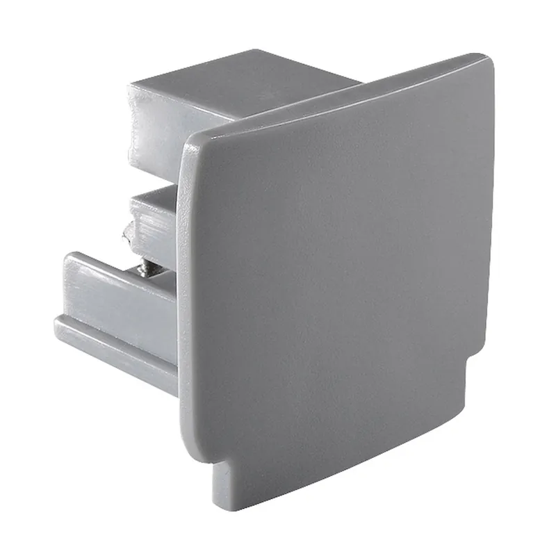 Utförsäljning Ändhörn, För 3-Fas Skena, Silver, Powergear 7420261