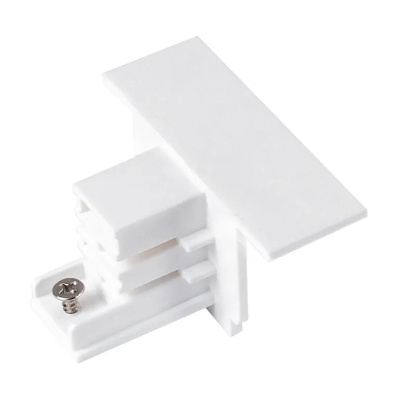 Begränsat erbjudande Ändhörn Infälld, För 3-Fas Skena, Vit, Powergear 7420263